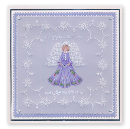 Linda's 3D Angel A4 Groovi Plate