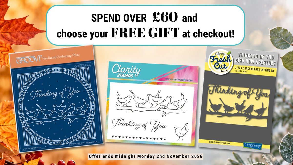 Free gift with orders over £60