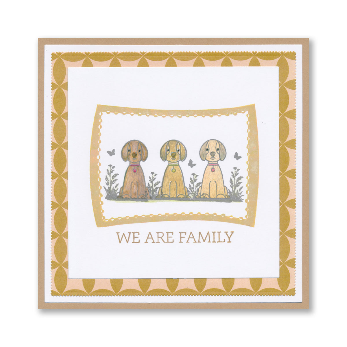 SHAC Retro Family A4 Stamp & Mask Set