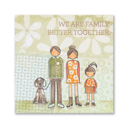 SHAC Retro Family A4 Stamp & Mask Set