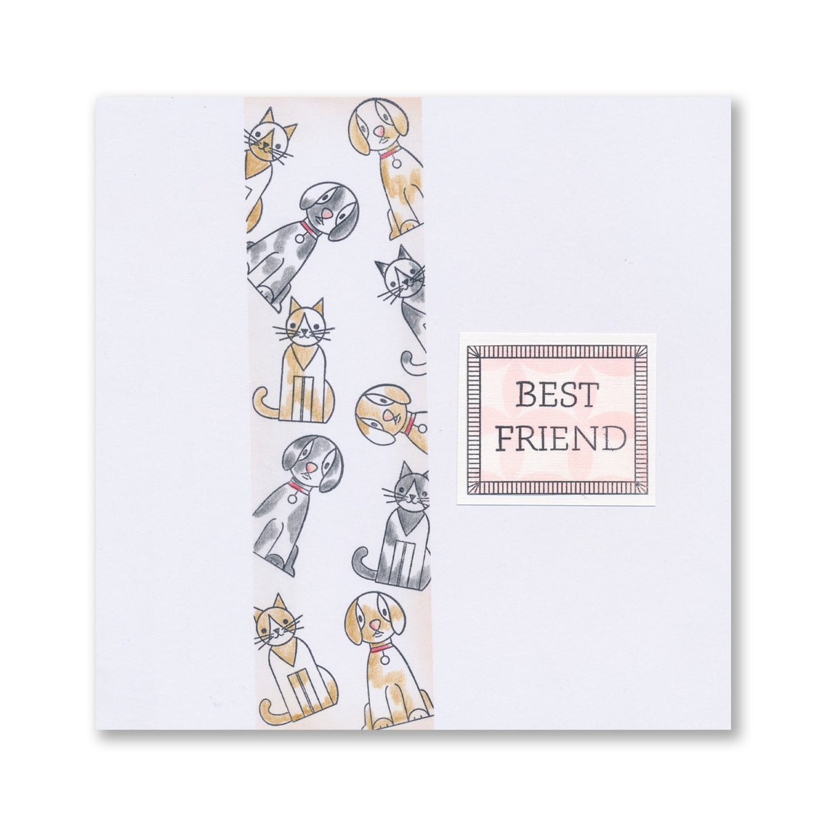 SHAC Retro Family Stamp, Mask & Collage Paper Complete Collection
