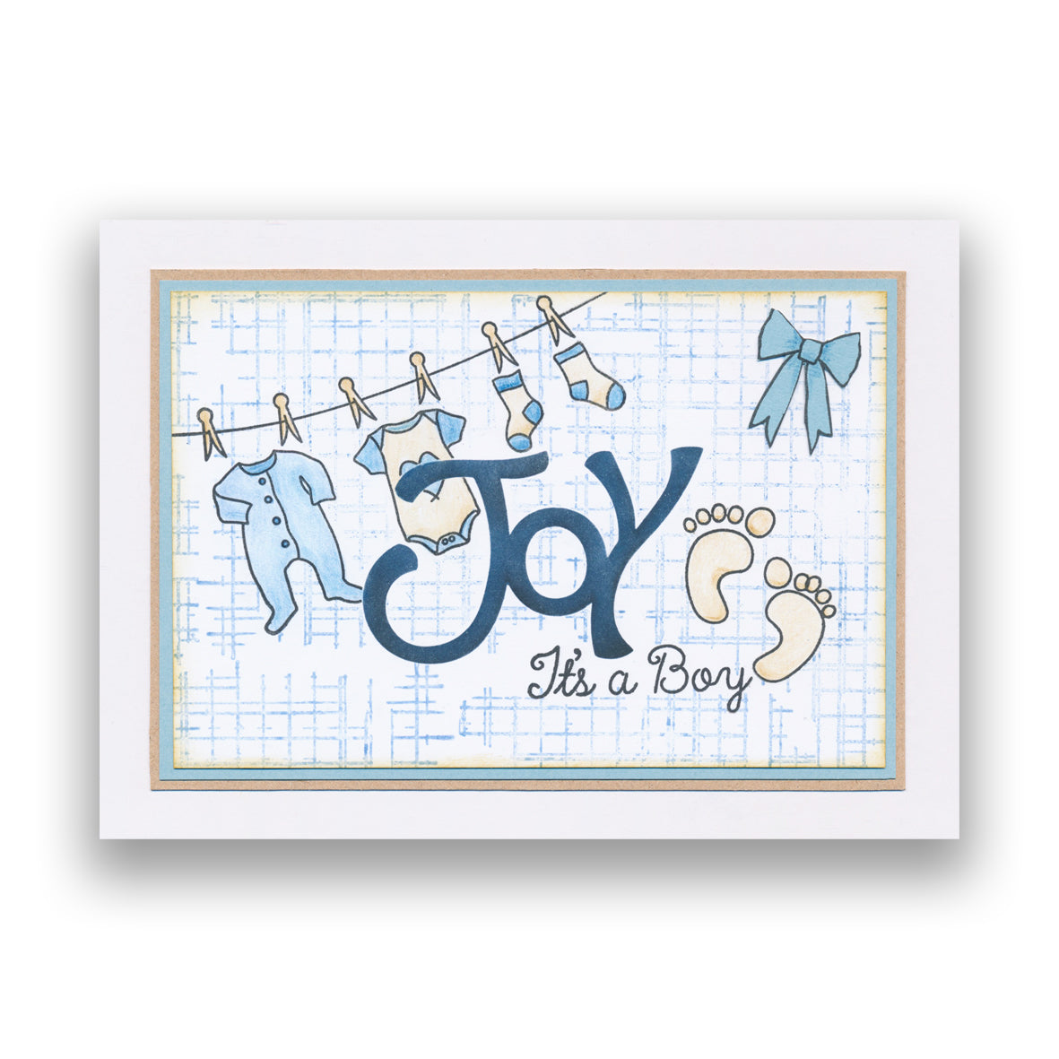 Joy - Feel Good Words - Two Way Overlay A6 Stamp & Mask Set