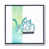 Wish - Feel Good Words - Two Way Overlay A6 Stamp & Mask Set