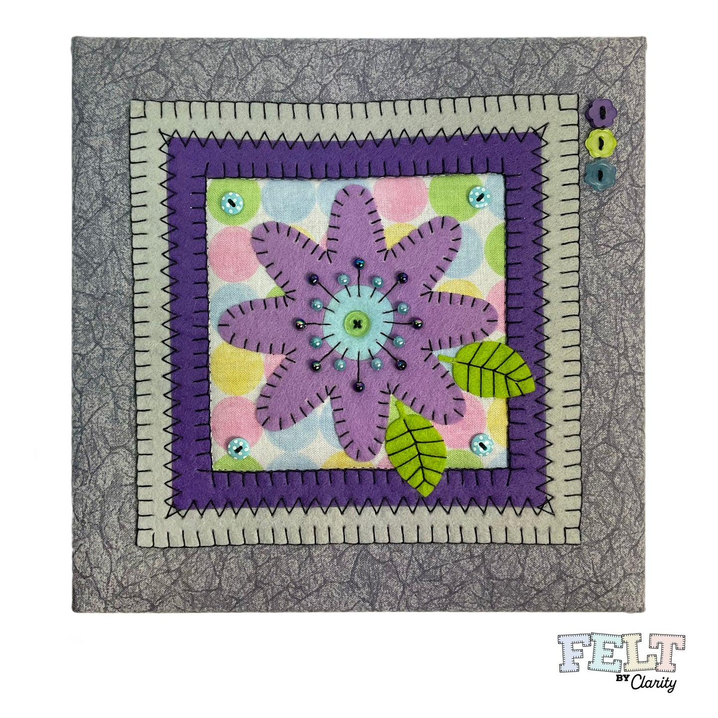 Felt by Clarity - Clarity Tile Kits - Complete Collection with Needles & Thread