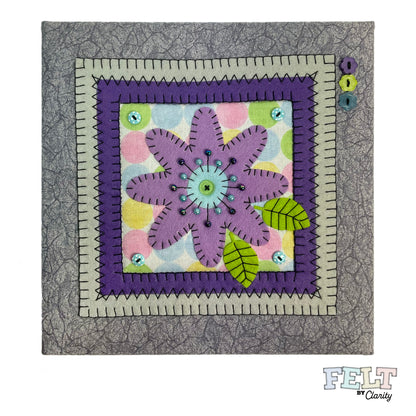 Felt by Clarity - Funky Flower 1 Tile Kit