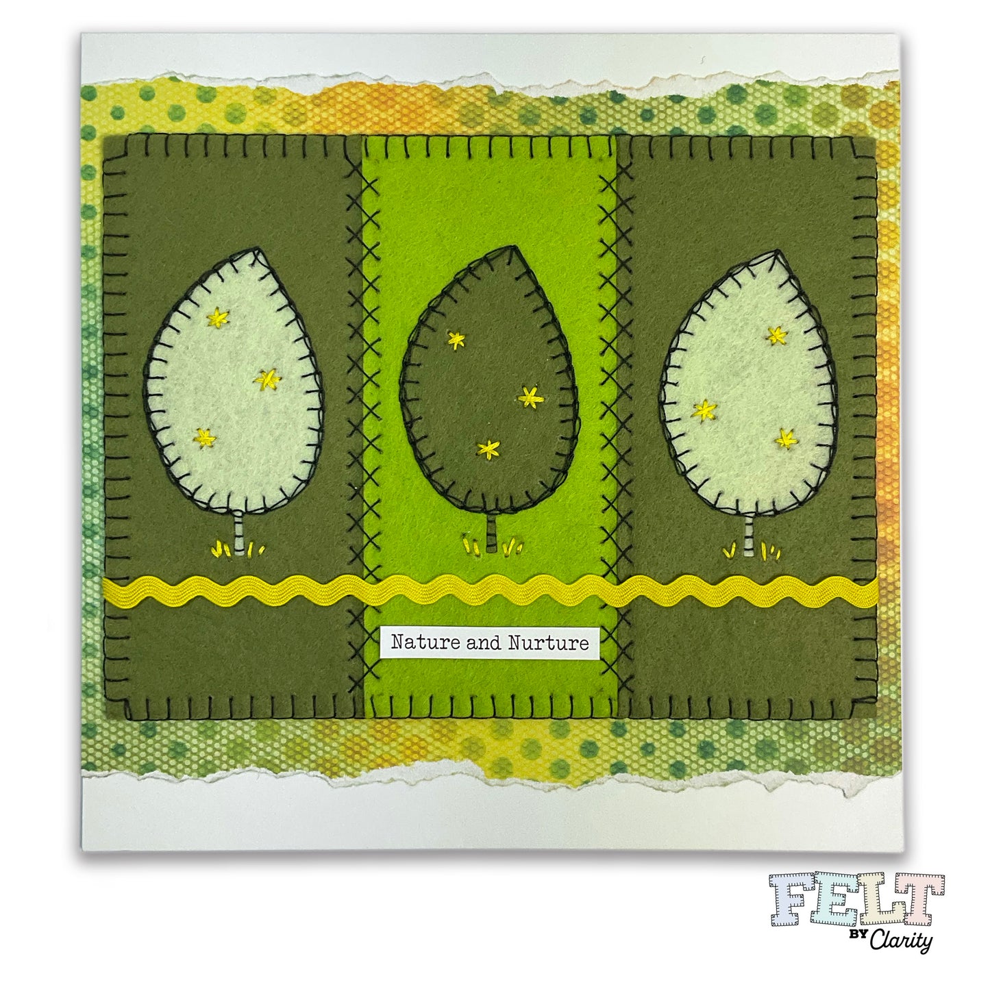 Felt by Clarity - Funky Leaf 1 Tile Kit
