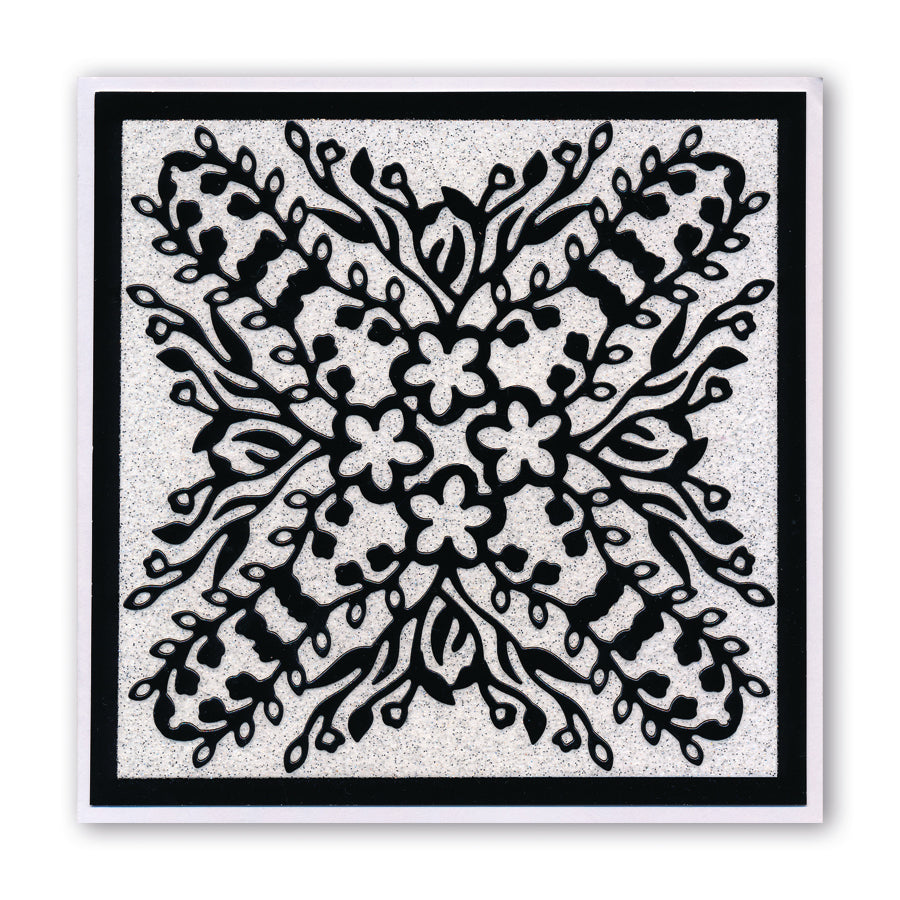 On Your Special Day Floral Frame Clarity Fresh Cut Die