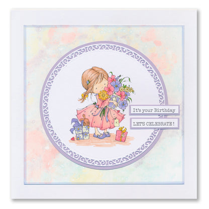 Poppets Postcards - Flower