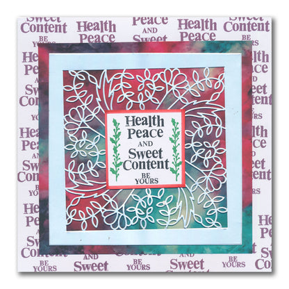 Japanese Love Square Aperture Framer Die Set