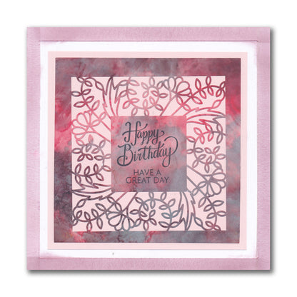 Japanese Love Square Aperture Framer Die Set