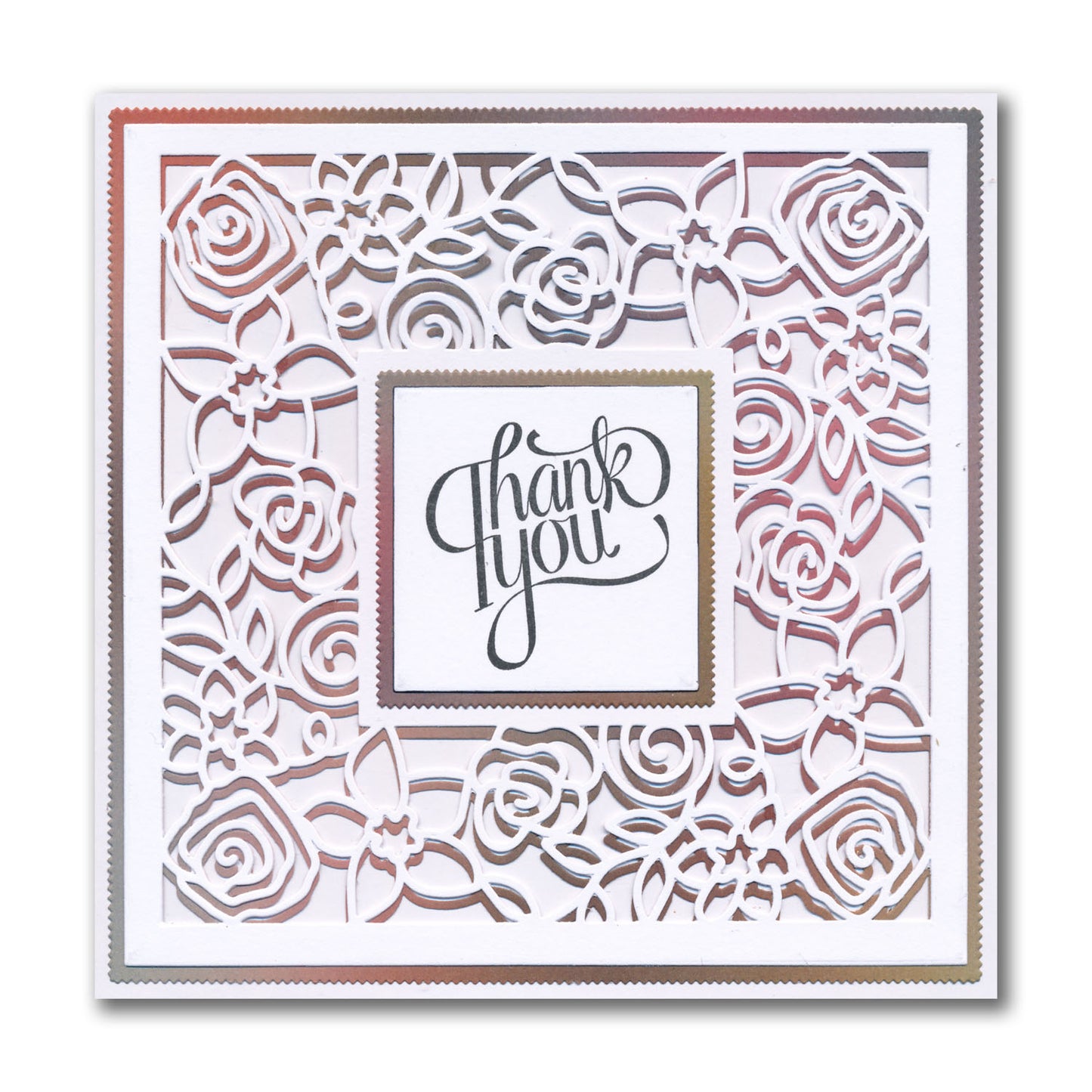 Roses Square Aperture Framer Die Set