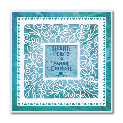 Leaves Square Aperture Framer Die Set