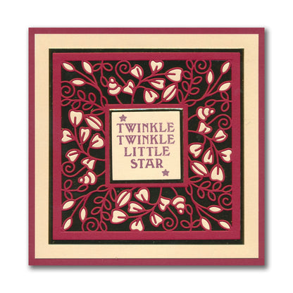 Leaves Square Aperture Framer Die Set