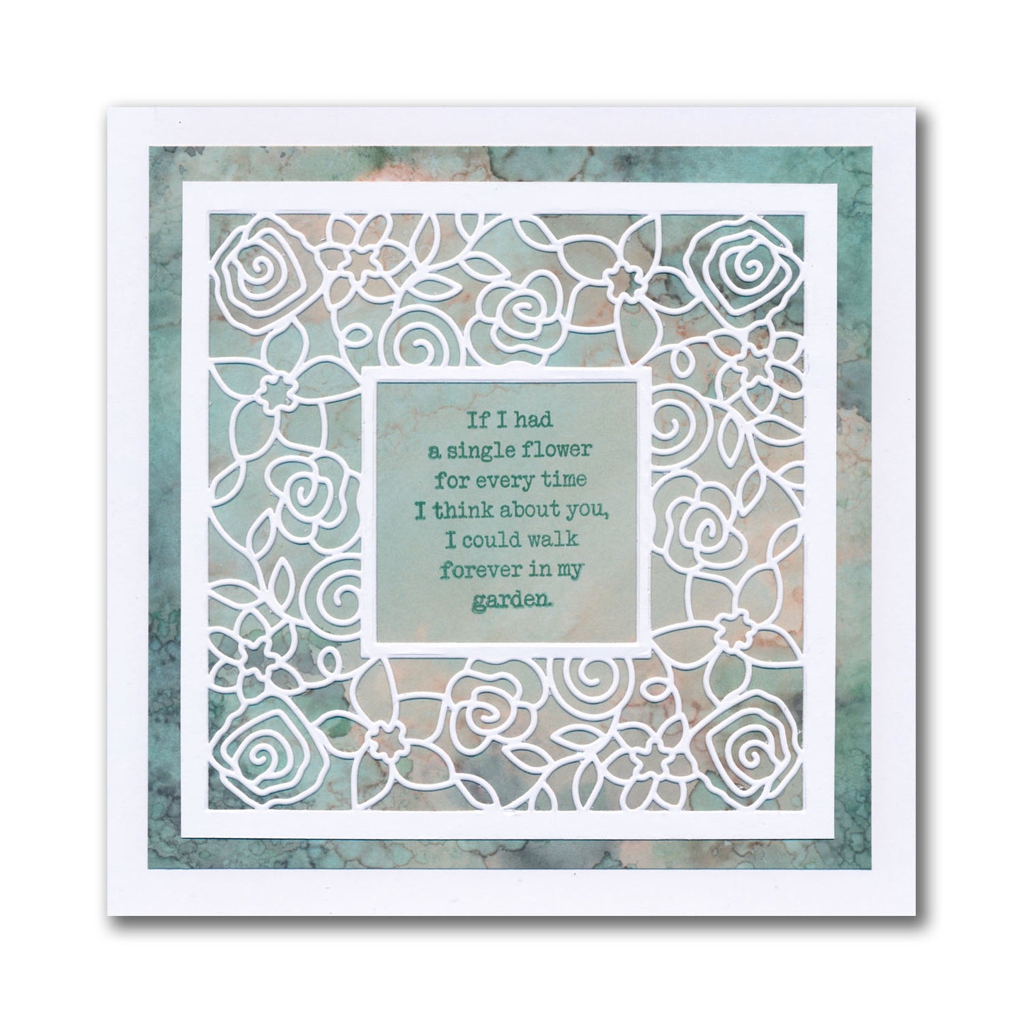 Roses Square Aperture Framer Die Set