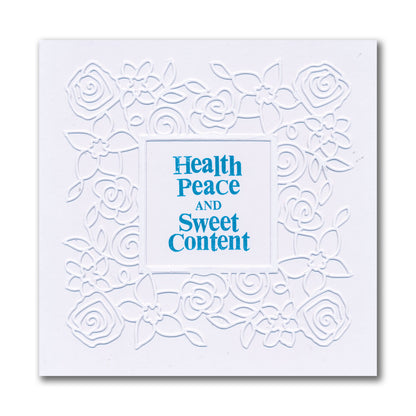 Roses Square Aperture Framer Die Set