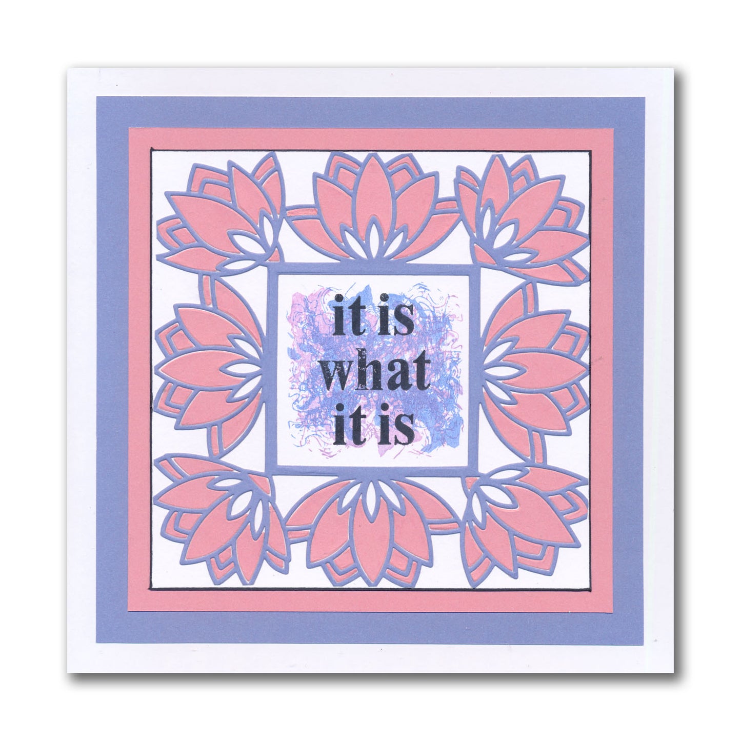 Japanese Peace Square Aperture Framer Die Set