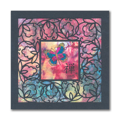 Japanese Beauty Square Aperture Framer Die Set