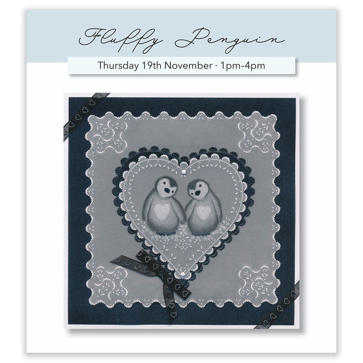 Online Workshop: Linda's Fluffy Penguins Parchment Project with Louise Ireland - 19th November 2026
