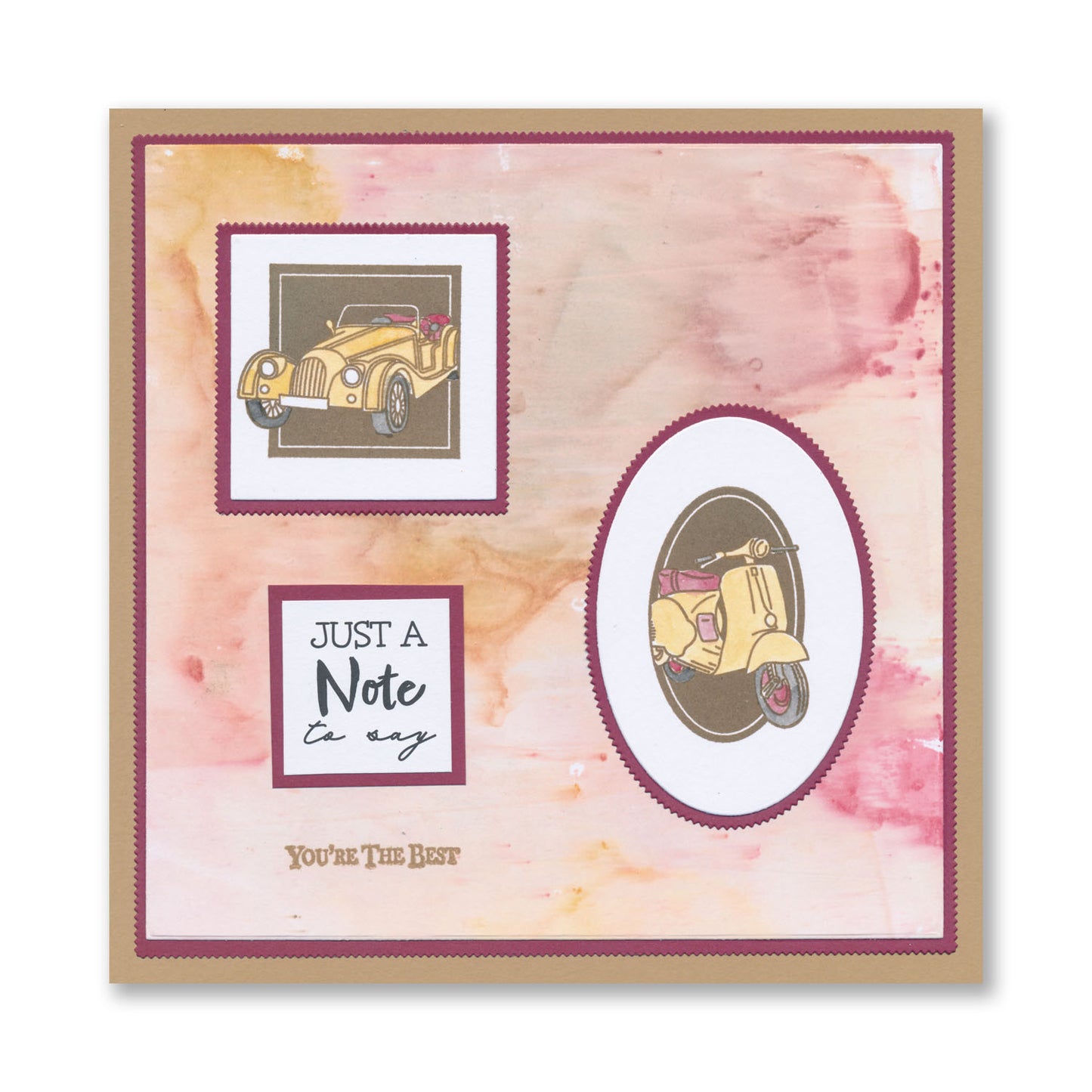 Just Silhouette Framers Sampler A4 Stamp Set