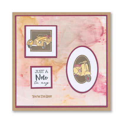 Just Silhouette Framers Sampler A4 Stamp Set