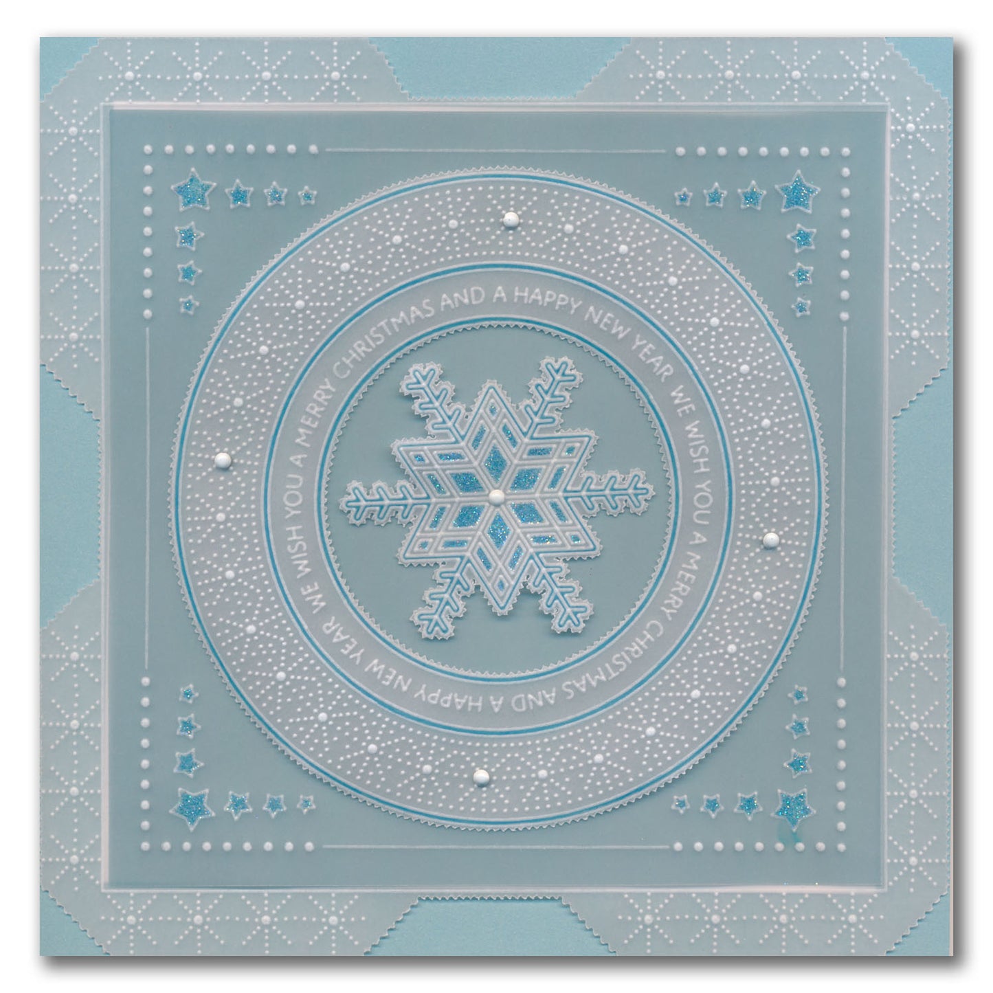 Barbara's SHAC Semi Round Dotted Lace Framers A4 Groovi Plate