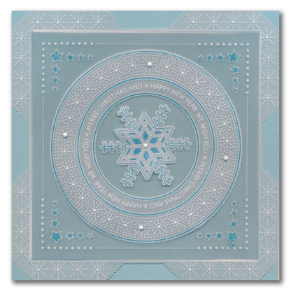 Barbara's SHAC Semi Round Dotted Lace Framers A4 Groovi Plate