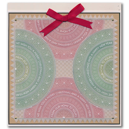 Barbara's SHAC Semi Round Dotted Lace Framers A4 Groovi Plate