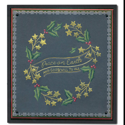 Barbara's SHAC Holly Framer A5 Square Groovi Plate
