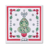 Paper Stitch by Clarity - 09 - Holly Christmas Tree Embroidery Card Pack