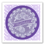 Frilly Circle & Square A5 Square Groovi Plate Collection