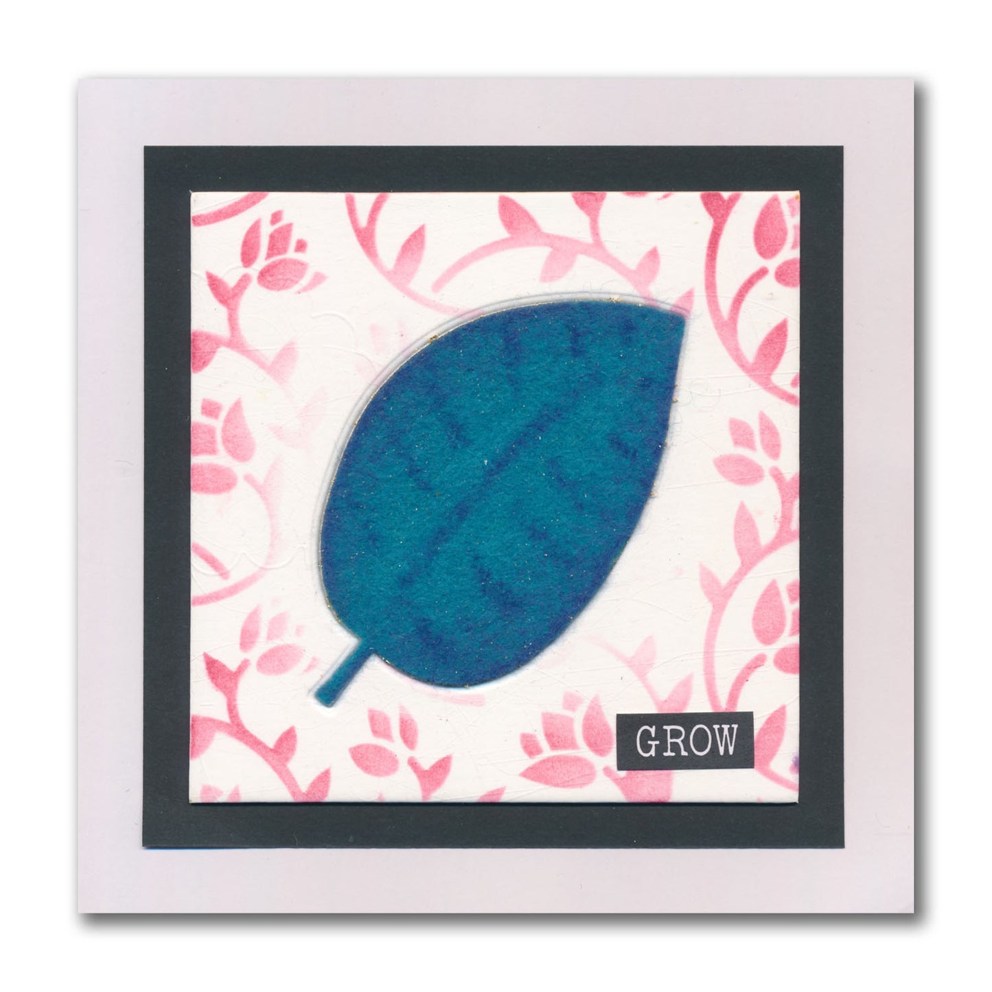 Nested Funky Leaf 1 Felt Die Set