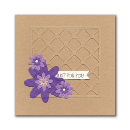 Felt by Clarity - Funky Flower 1 Tile Kit