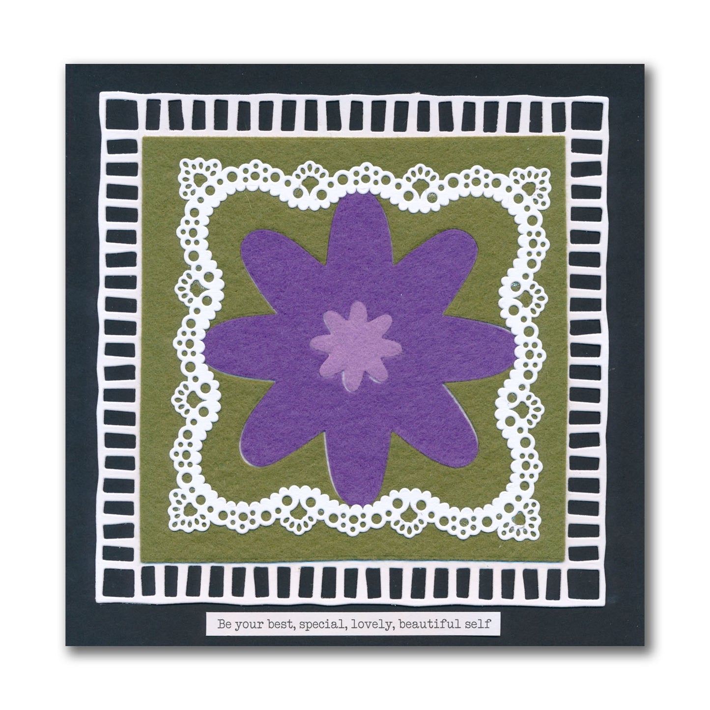 Felt by Clarity - Funky Flower 1 Tile Kit