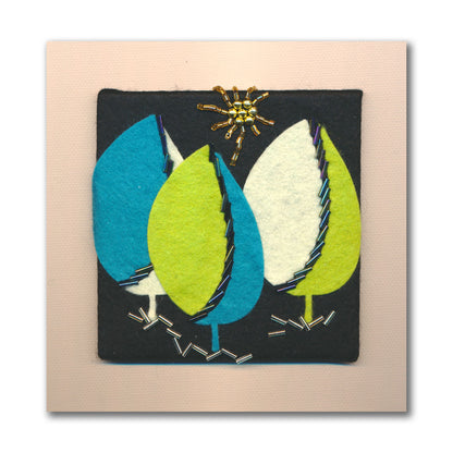 Felt by Clarity - Funky Leaf 1 Tile Kit