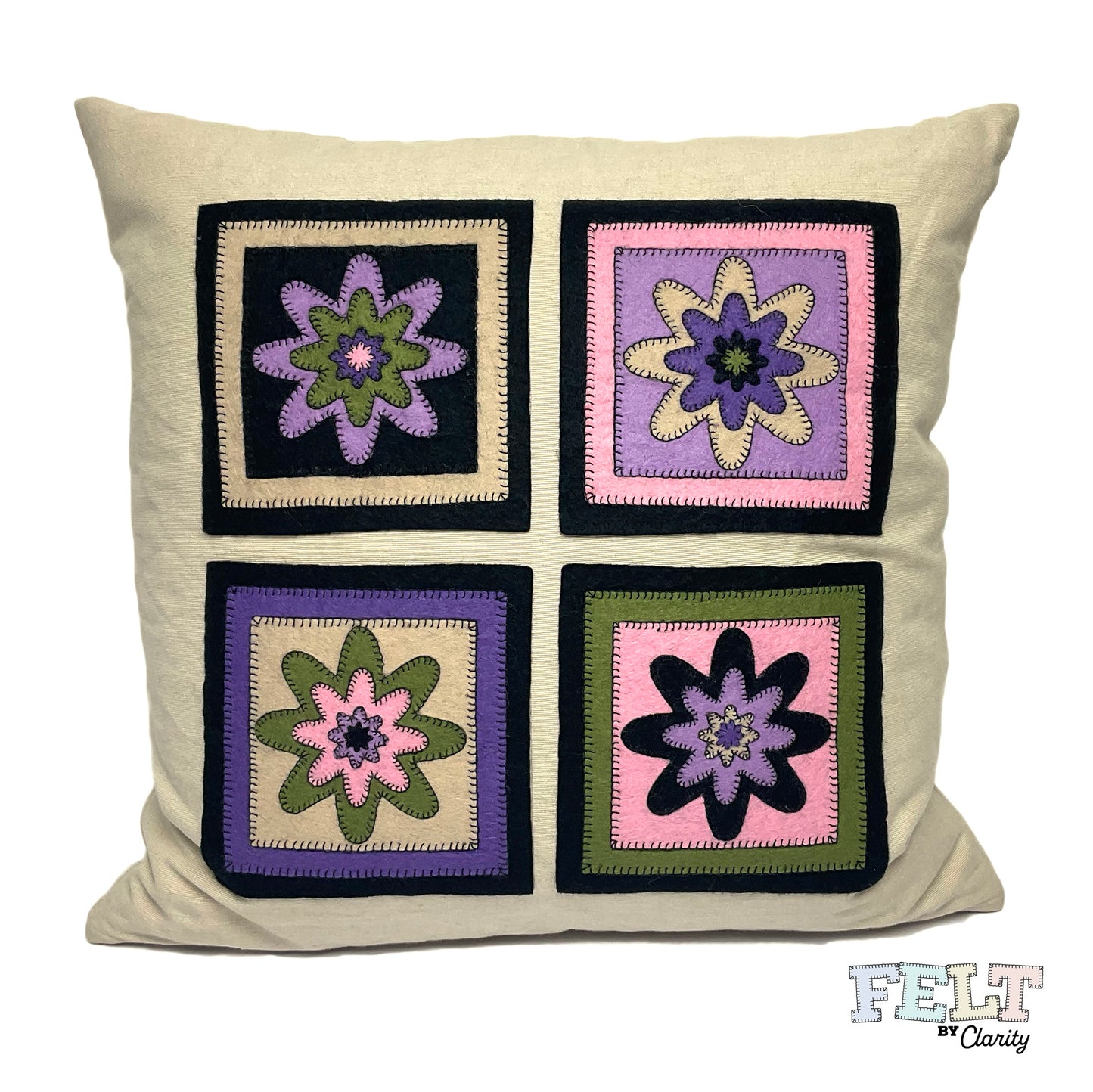 Felt by Clarity - Clarity Tile Kits - Complete Collection with Needles & Thread