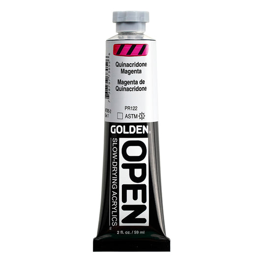 Open Acrylic Quinacridone - Magenta 60ml