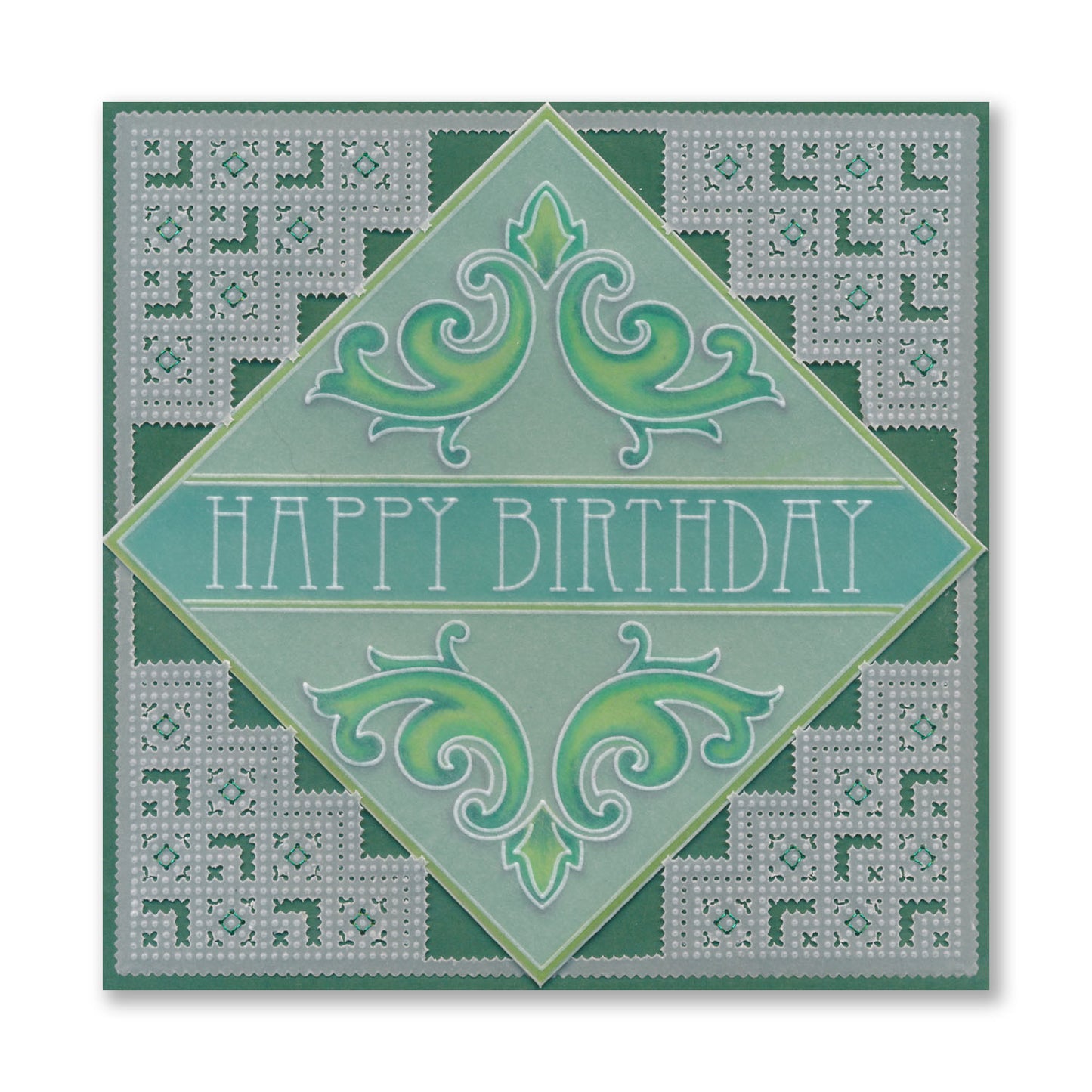 Jazz's Rosie Sampler A4 Groovi Plate