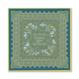 Square Floral Framers A4 Groovi Plate