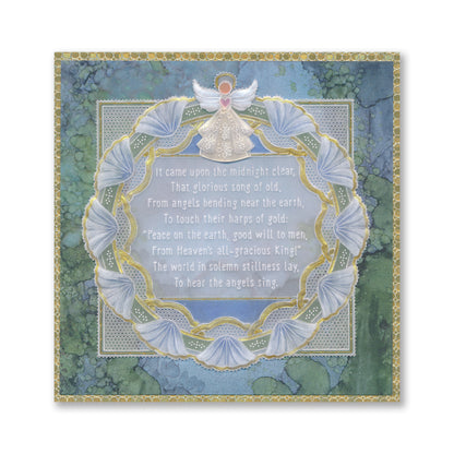 Midi Framed Christmas Hymns - It Came Upon the Midnight Clear Midi Groovi Plate