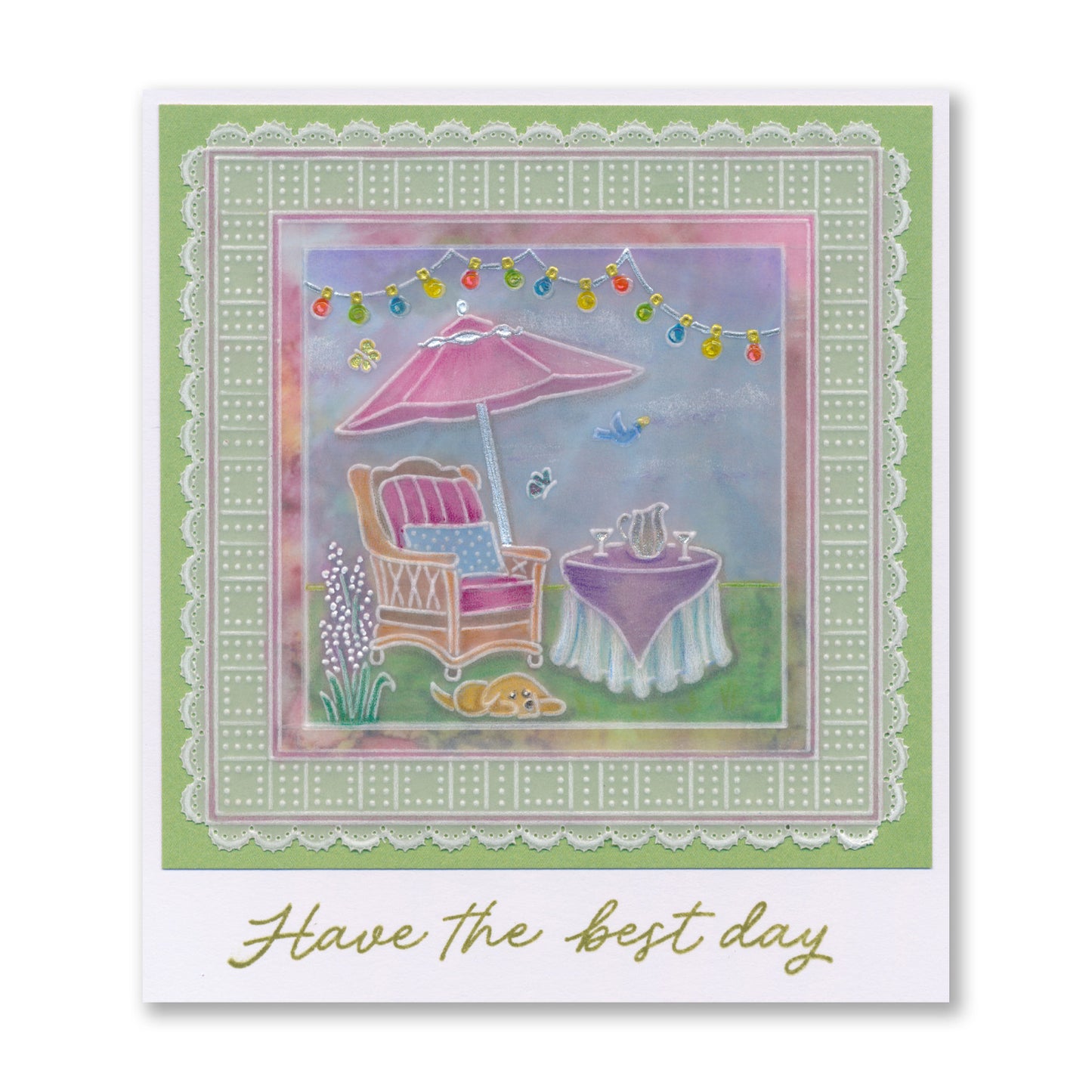 Linda's Summer Sampler A4 Groovi Plate