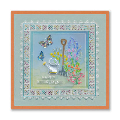 Linda's Summer Sampler A4 Groovi Plate