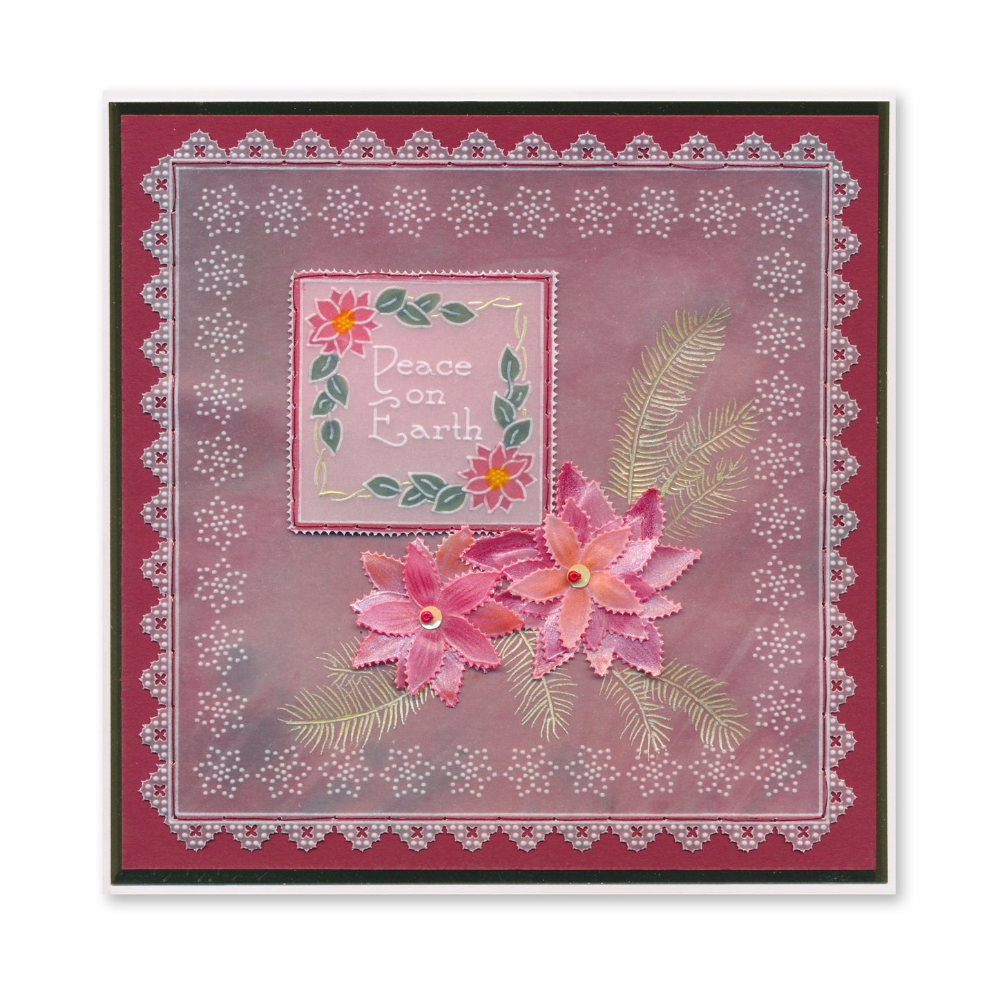 Jayne's Floral Sampler A4 Groovi Plate