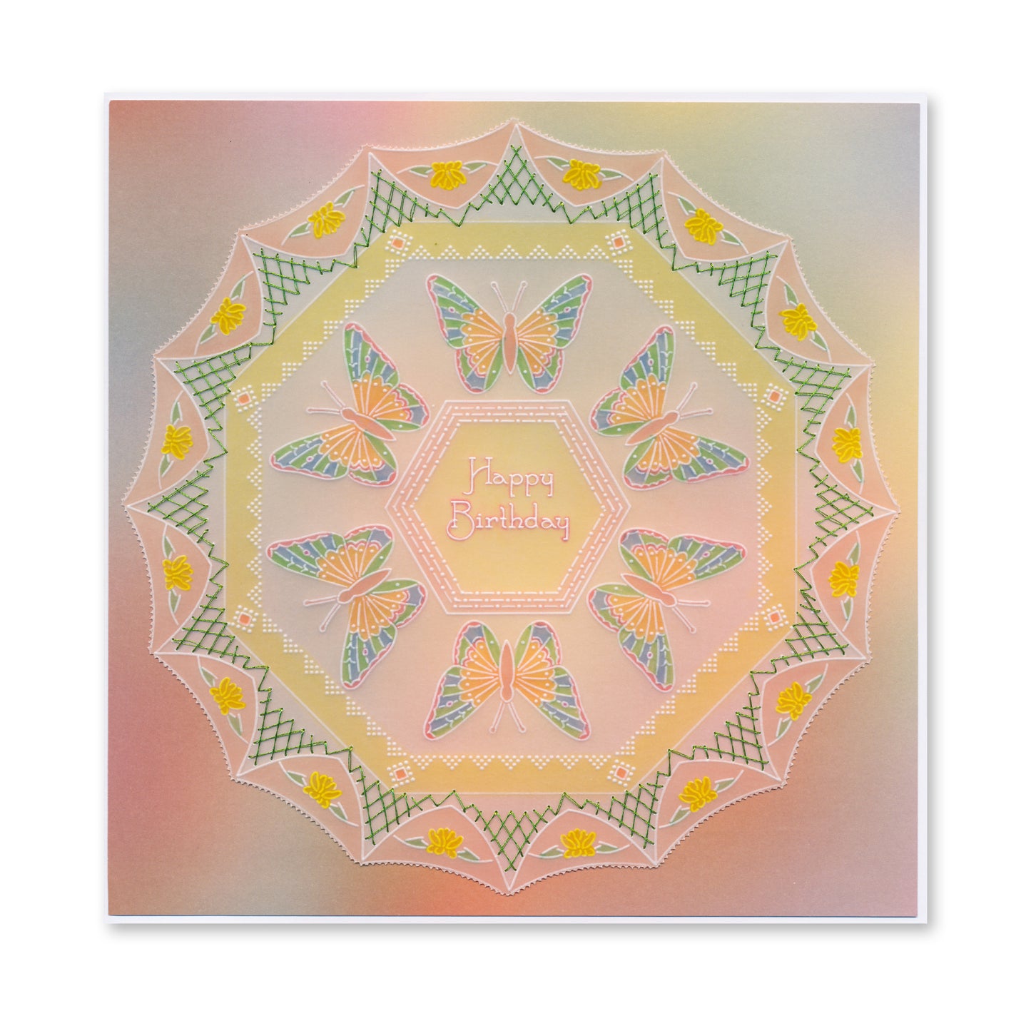 Jayne's Floral Sampler A4 Groovi Plate