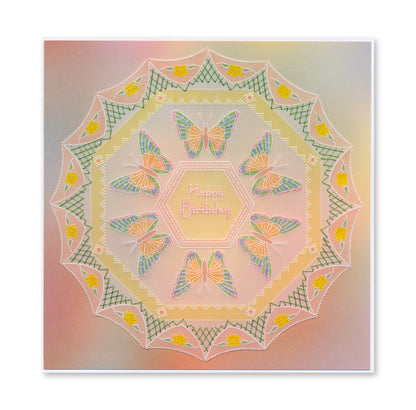 Jayne's Floral Sampler A4 Groovi Plate