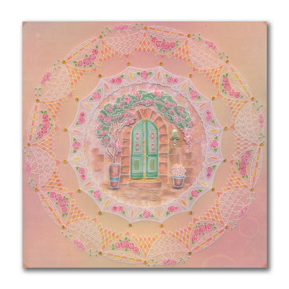 Linda's Layering Frames Set 4 - Tuscany A4 Square & A5 Square Groovi Plate Collection