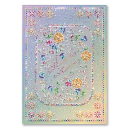 Jazz's Colour Me Patterns A6 Groovi Plate Collection