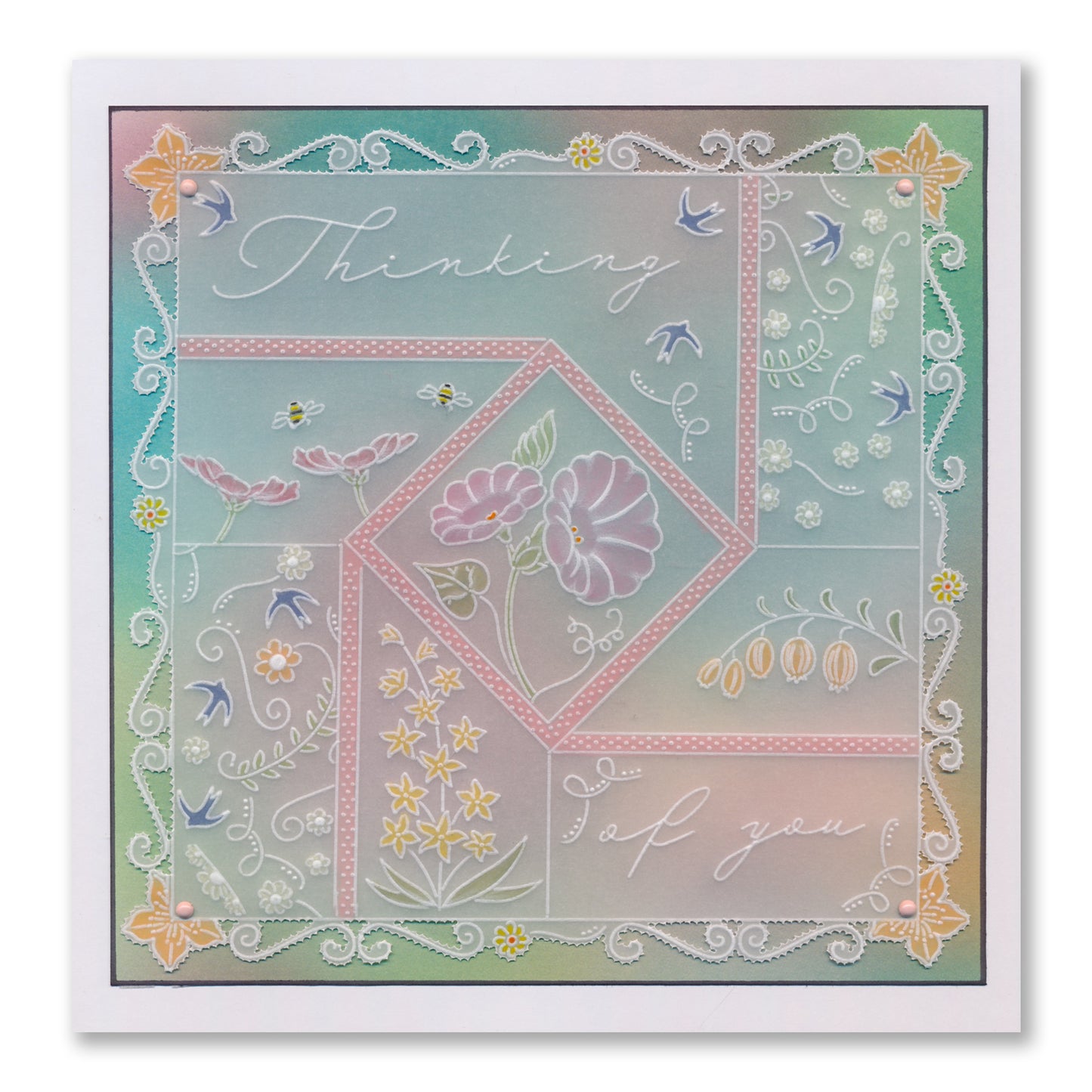 Jazz's Colour Me Patterns A6 Groovi Plate Collection