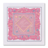Jazz's With Love Colour Me Pattern A6 Groovi Plate