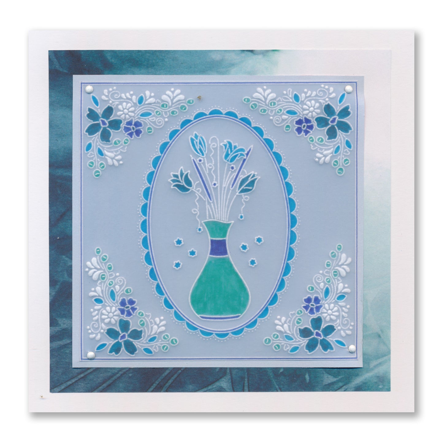 Tina's Springtime Flowers Great Day Groovi Spacer Plate