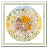 Butterfly Wreath A5 Square & A6 Square Groovi Plate
